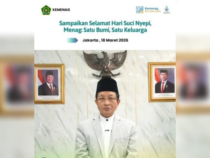 Nyepi Tahun Ini, Menag Tekankan Pesan Kelestarian: Satu Bumi Adalah Rumah Besar Kita Bersama Nyepi Tahun Ini, Menag Tekankan Pesan Kelestarian: Satu Bumi Adalah Rumah Besar Kita Bersama