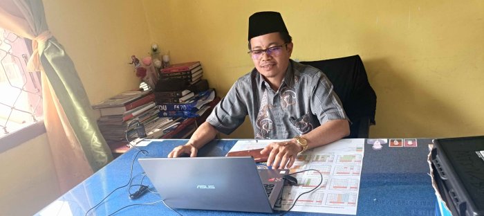 Matangkan Persiapan Pasca-Lebaran, Waka Kurikulum MTsN 2 Bungo Tekankan Kedisiplinan KBM