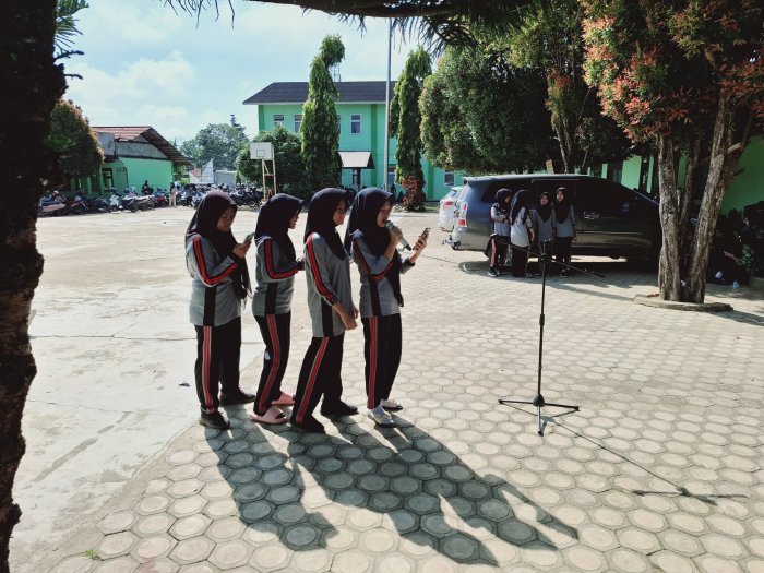 Class Meeting MTsN 2 Bungo: Lomba Sambung Lagu Antar Kelas Berlangsung Seru dan Meriah
