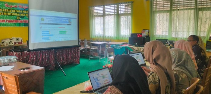 MTsN 2 Bungo Gelar Koordinasi Finalisasi Dokumen Penilaian Zona Integritas