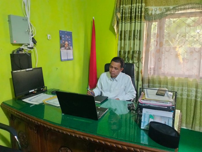 MTsN 2 Bungo Ikuti Kegiatan Pengumpulan Data dan Koordinasi Penilaian Risiko Pengawasan