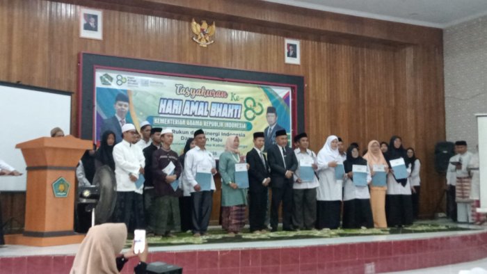 Alhamdulillah, MTsN 2 Bungo Raih Juara 2 Lomba Azan pada HAB ke-80