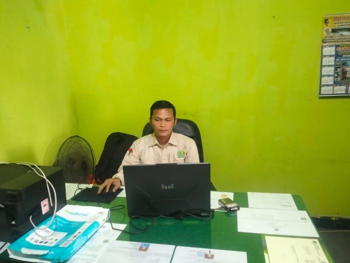 Staf Keuangan MTsN 2 Bungo Ikuti Pendampingan TDK dan TDL