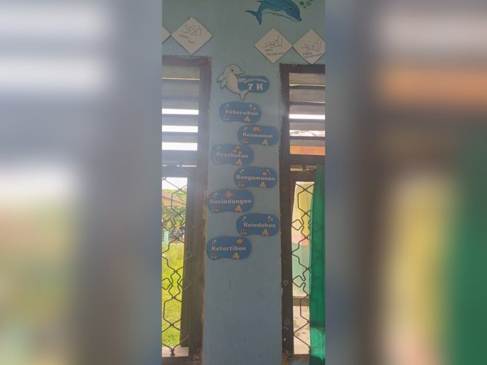 Tingkatkan Karakter Siswa, Kelas IX F MTsN 2 Bungo Hiasi Dinding dengan Edukasi 7K Tingkatkan Karakter Siswa, Kelas IX F MTsN 2 Bungo Hiasi Dinding dengan Edukasi 7K