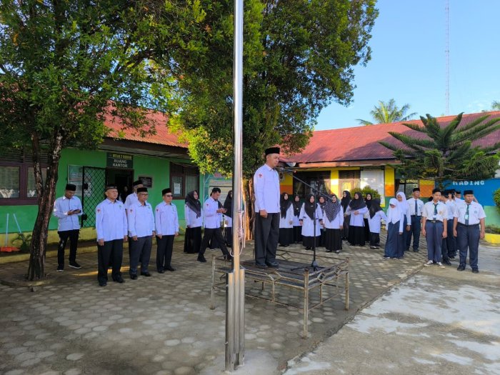 Pembukaan ASAS 2025 Warnai Awal Ujian di MTsN 2 Bungo