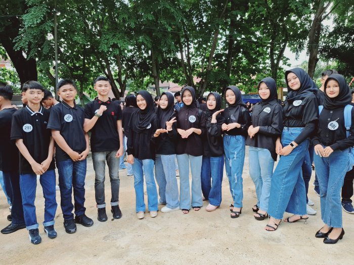 Siswa MTsN 2 Bungo ikut Seleksi Finalis Batik Bungo