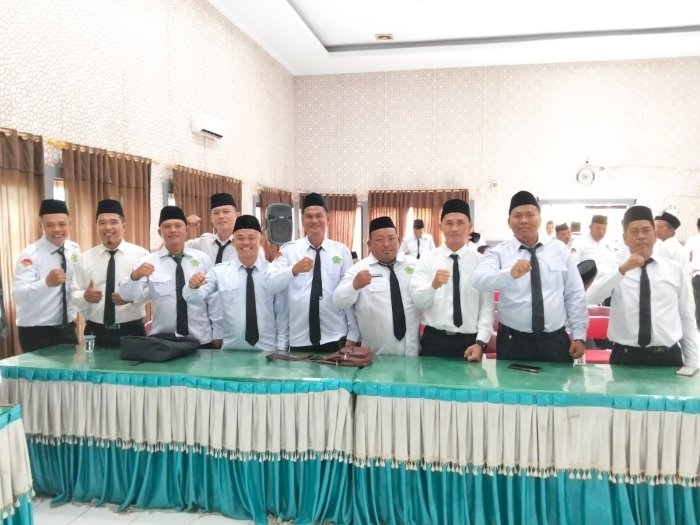 Di Sela Kemeriahan Pawai Pembangunan, PPPK MTsN 2 Bungo Antusias Ikuti Pembukaan Orientasi