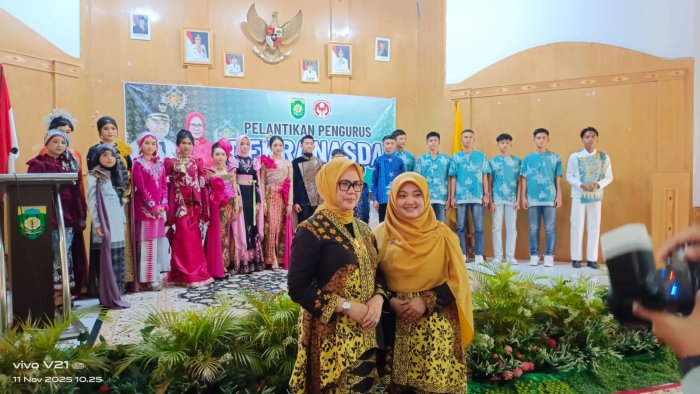 Said Alfariz Tampil Memukau di Acara Pelantikan Pengurus Dekranasda Kabupaten Bungo