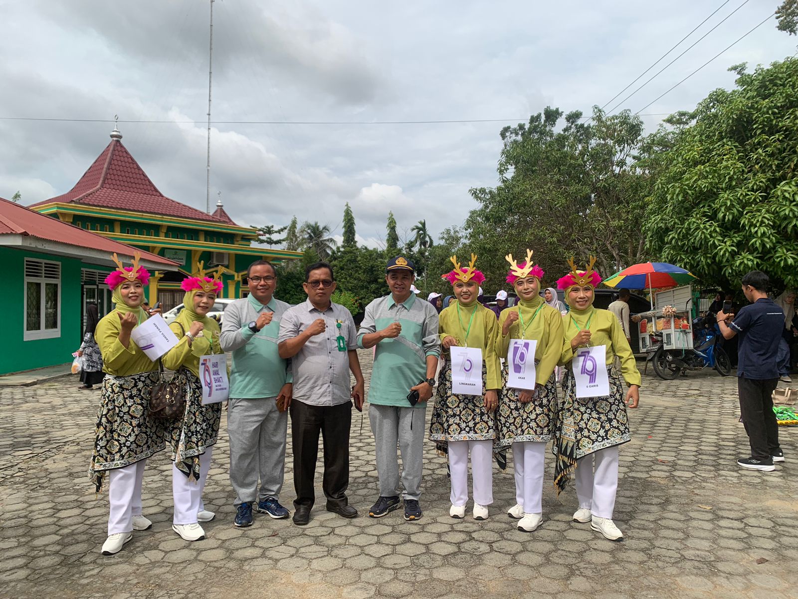 SEMARAK YEL-YEL DARI MTSN 2 BUNGO UNTUK MERIAHKAN ACARA ULANG TAHUN KEMENAG KABUPATEN BUNGO 