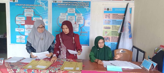 Sukseskan Pekan ASAS Digital, Totalitas dan Kesigapan Panitia Ujian MTsN 2 Bungo Banjir Apresiasi