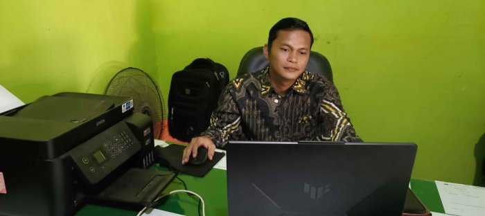 Kemenag Gelar ToT MBG, Staf MTsN 2 Bungo Aktif Mengikuti Pelatihan Daring