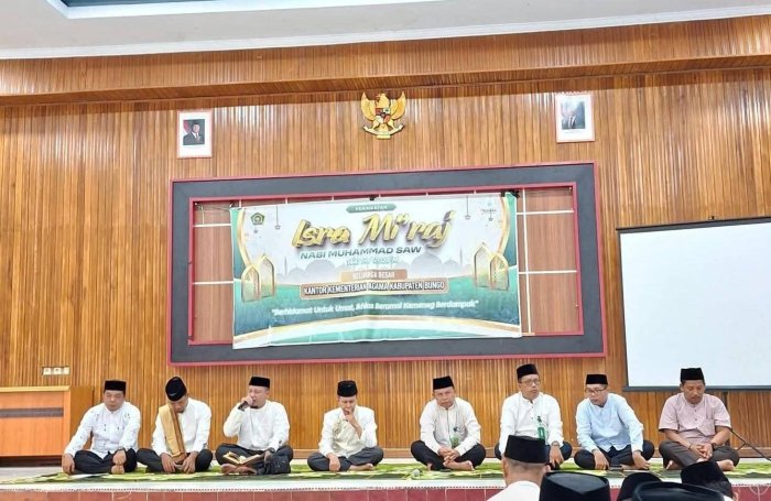 Kepala MTsN 2 Bungo Hadiri Undangan Peringatan Isra Miraj di Kankemenag Kabupaten Bungo Kepala MTsN 2 Bungo Hadiri Undangan Peringatan Isra Miraj di Kankemenag Kabupaten Bungo