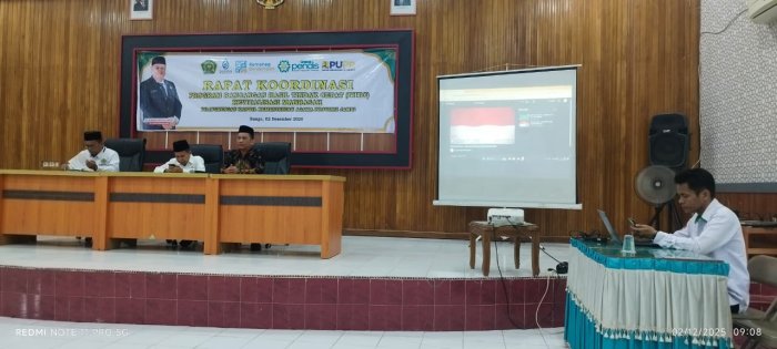 Kepala MTsN 2 Bungo Hadiri Sosialisasi Revitalisasi Madrasah