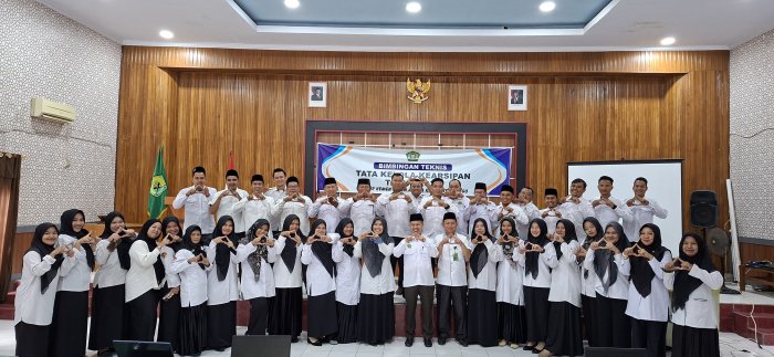 Tingkatkan Kesadaran Pengelolaan Arsip, Kemenag Bungo Gelar Bimbingan Teknis Tata Kelola Kearsipan Tingkatkan Kesadaran Pengelolaan Arsip, Kemenag Bungo Gelar Bimbingan Teknis Tata Kelola Kearsipan