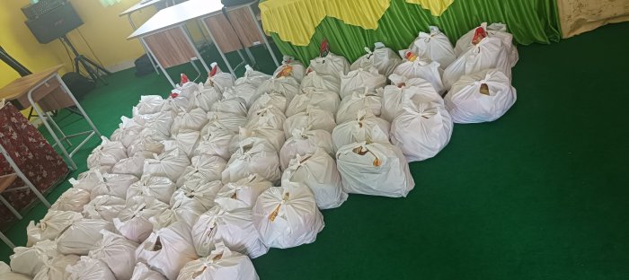 MTsN 2 Bungo Siapkan Sembako untuk Siswa Kurang Mampu