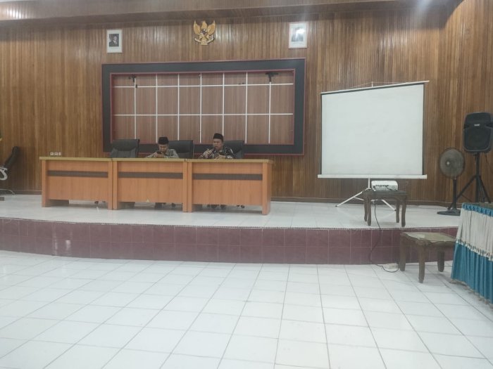 Kepala MTsN 2 Bungo Ikuti Rapat Persiapan HAB Kemenag ke-80
