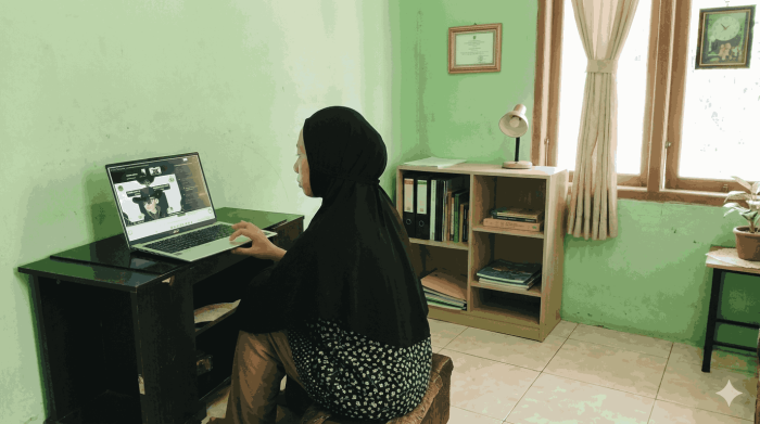 Tingkatkan Kualitas Digitalisasi Nilai, Operator RDM MTsN 2 Bungo Ikuti Sosialisasi Kanwil Kemenag Jambi