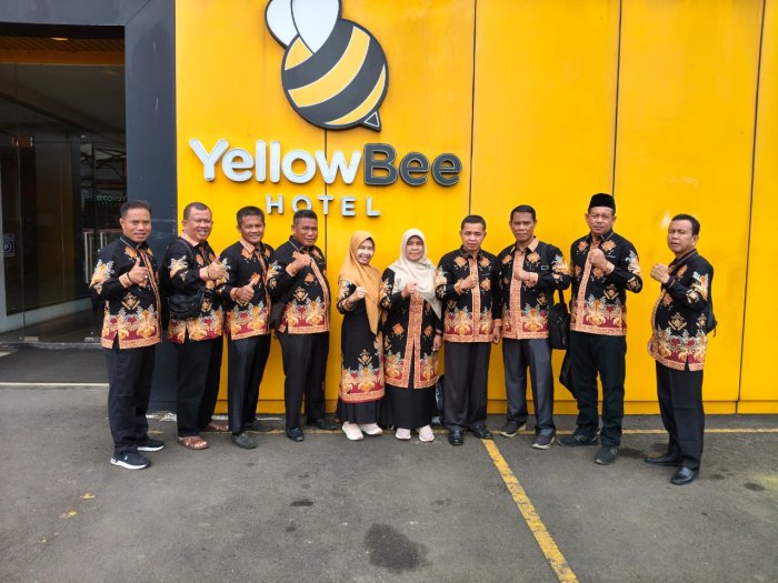 Perwakilan Bungo Abadikan Kebersamaan Usai OMI Nasional