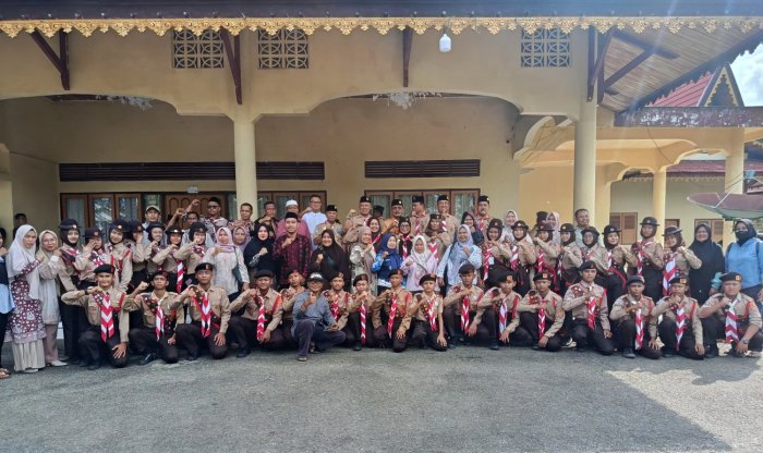 Siswa Terbaik MTsN 2 Bungo Resmi Dilepas Bupati Bungo Menuju Jambore Daerah