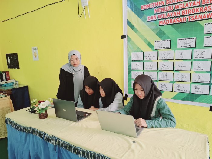 Simulasi OMI Digelar di MTsN 2 Bungo untuk Persiapan Siswa