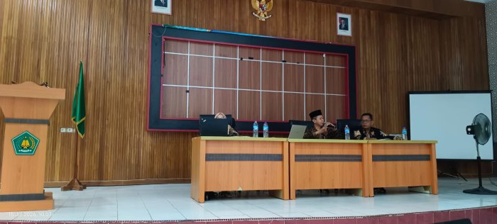 Tindak Lanjuti Undangan Kemenag, MTsN 2 Bungo Utus Staf TU Ikuti Sosialisasi Aplikasi Maggis