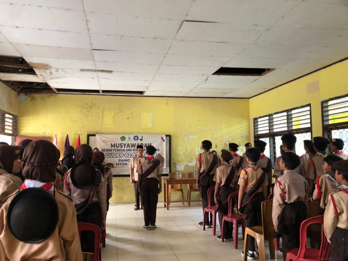 Musyawarah Dewan Penggalang MTsN 2 Bungo Berjalan Sukses
