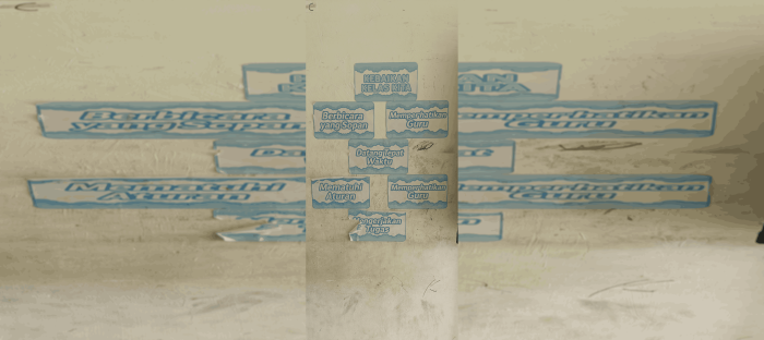 Tanamkan Karakter Mulia, Siswa MTsN 2 Bungo Hiasi Ruang Kelas dengan Pesan Kebaikan Tanamkan Karakter Mulia, Siswa MTsN 2 Bungo Hiasi Ruang Kelas dengan Pesan Kebaikan