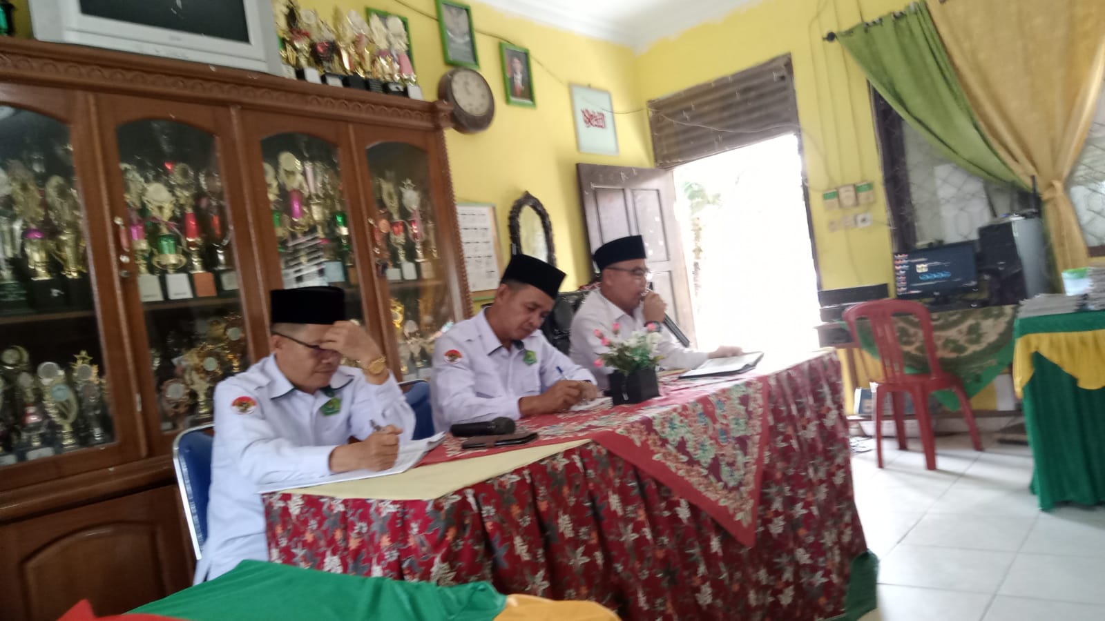 MTsN 2 BUNGO GELAR RAPAT PEMANTAPAN SEMUA ACARA DAN KEGIATAN 
