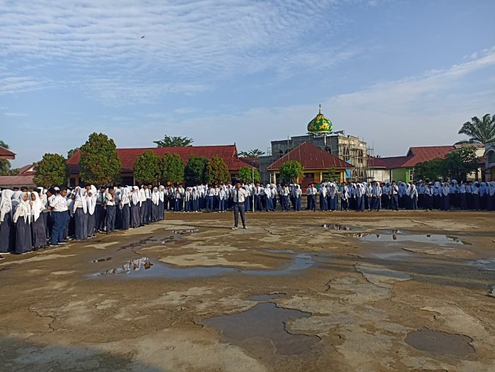 Upacara Pembukaan Asas MTsN 2 Bungo Berlangsung Khidmat